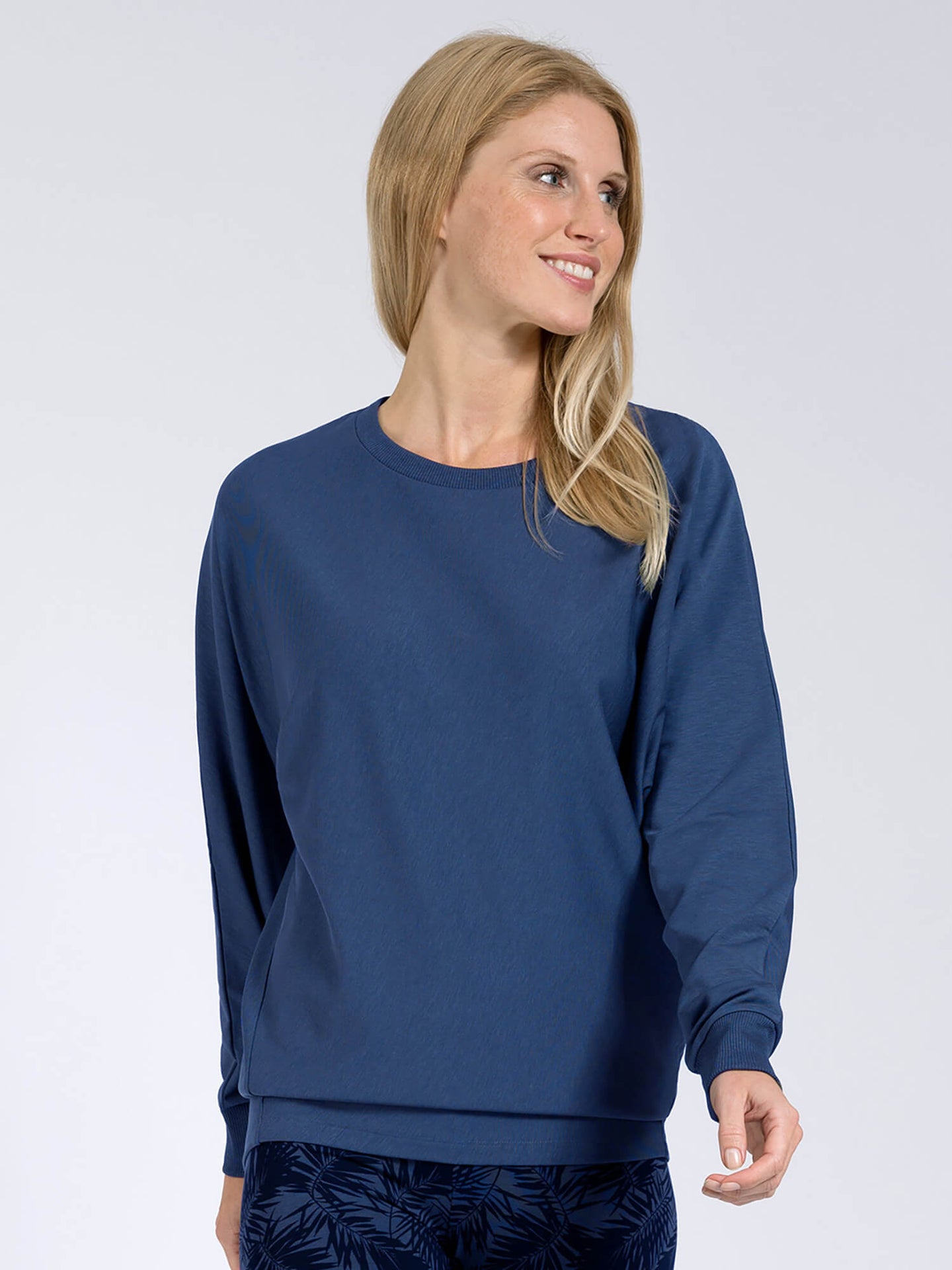 Sweater Anna - blau - YOGISHOP