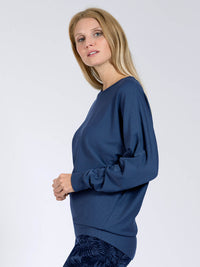 Sweater Anna - blau - YOGISHOP