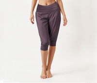 Pantalones 3/4 "rheia" - velvet plum