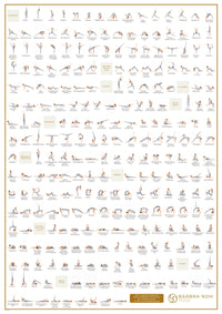 Asana Poster von Barbra Noh - Handsigniert von Barbra Noh - YOGISHOP