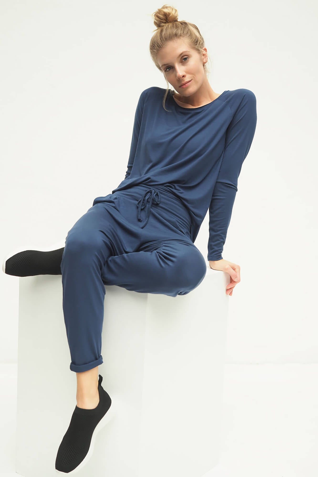 Yoga-Pant "Bali" - blue - YOGISHOP