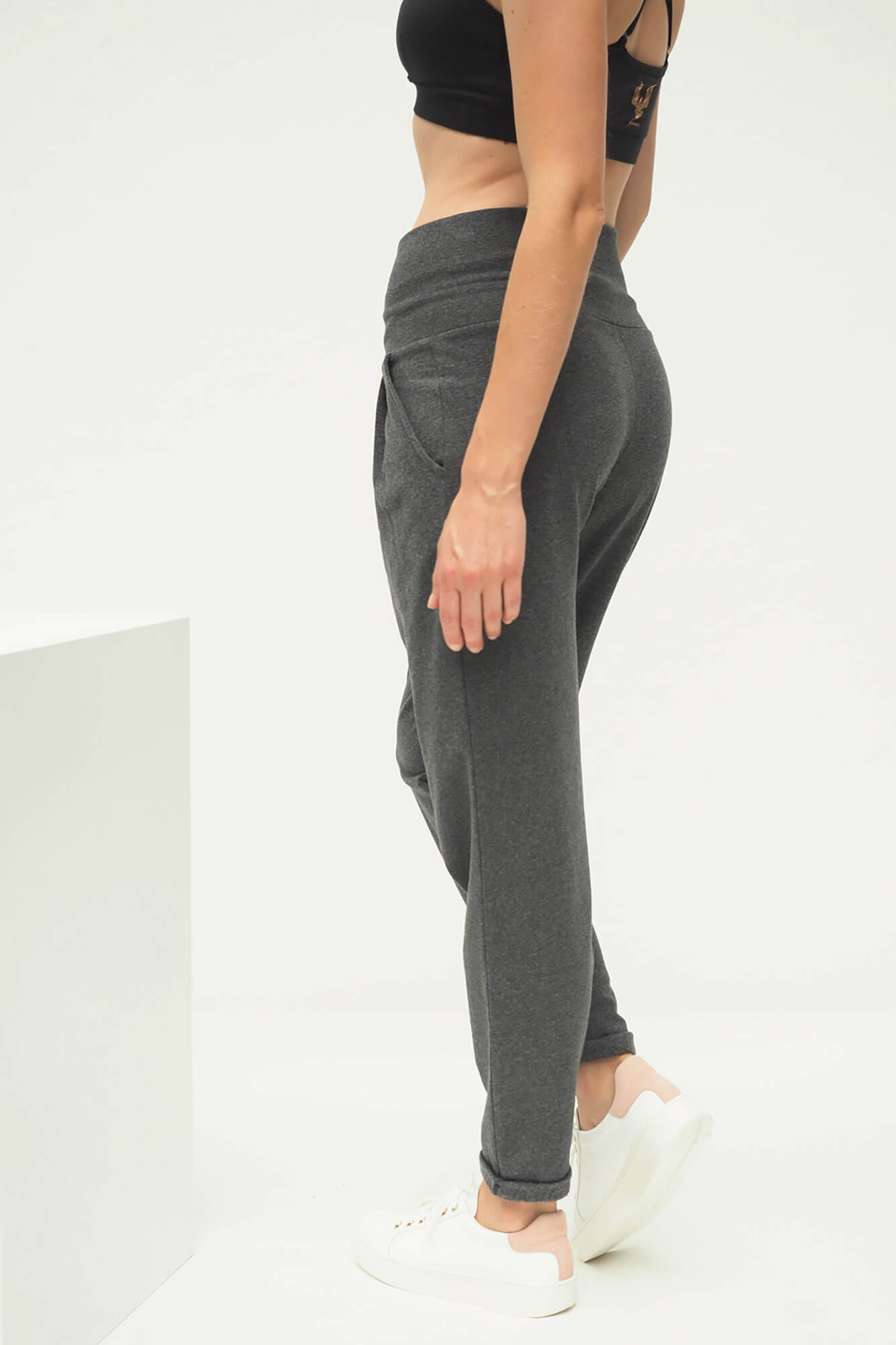 Pant Balian - grey marl - YOGISHOP