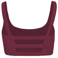 Yoga-Bra Carmen - burgundy - YOGISHOP