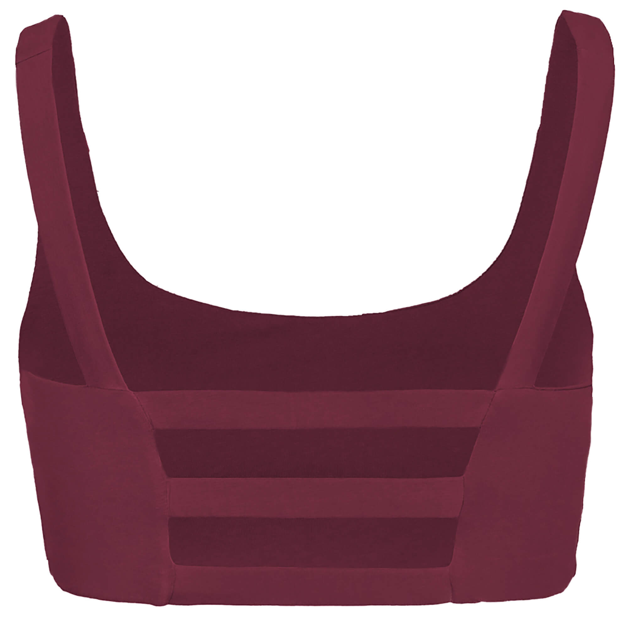 Yoga-Bra Carmen - burgundy - YOGISHOP
