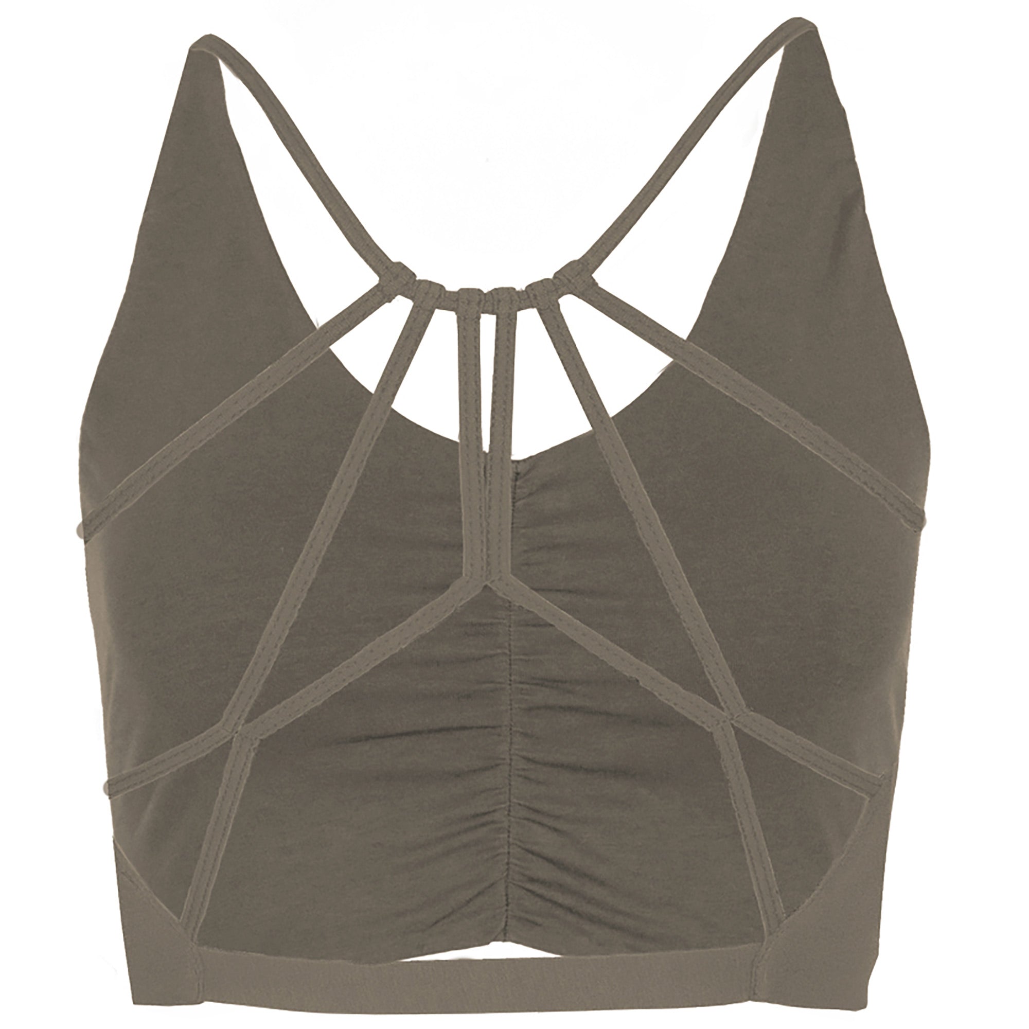 Yoga-Bra Carolina - olive - YOGISHOP