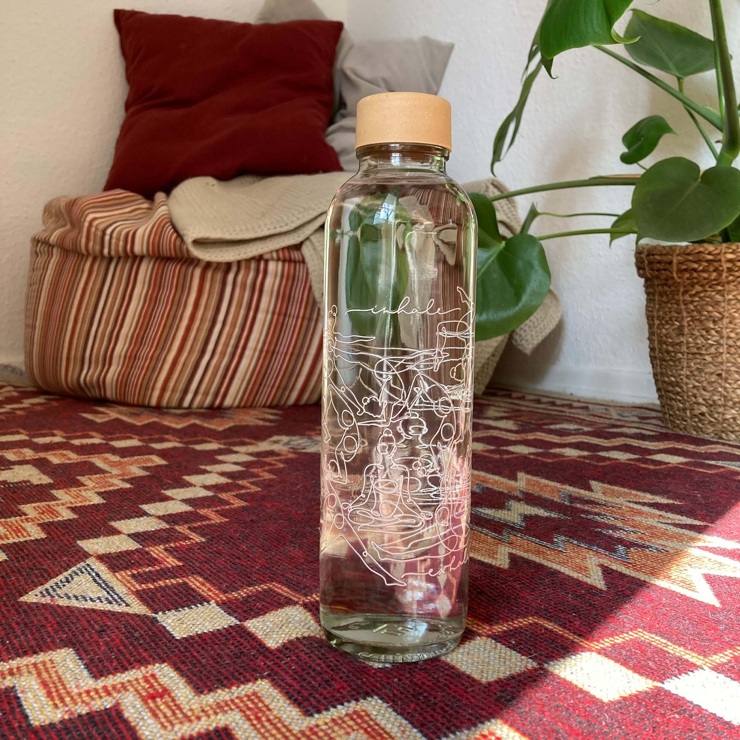 Carry-Bottle 0,7 l - INHALE EXHALE - YOGISHOP