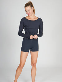 Cosy Longsleeve Amun - anthracite - YOGISHOP