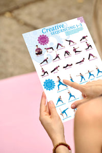 Creative Sequencing 1-3 Poster A4 - YOGISHOP