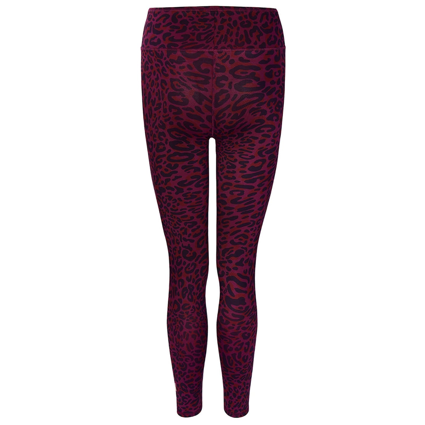 Yoga-Leggings Ganga 7/8 leo - ruby - YOGISHOP