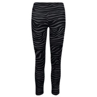 Yoga-Leggings Ganga 7/8 - zebra anthracite - YOGISHOP
