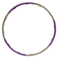 Hula-Reifen wave - violet/grey - steckbar - YOGISHOP
