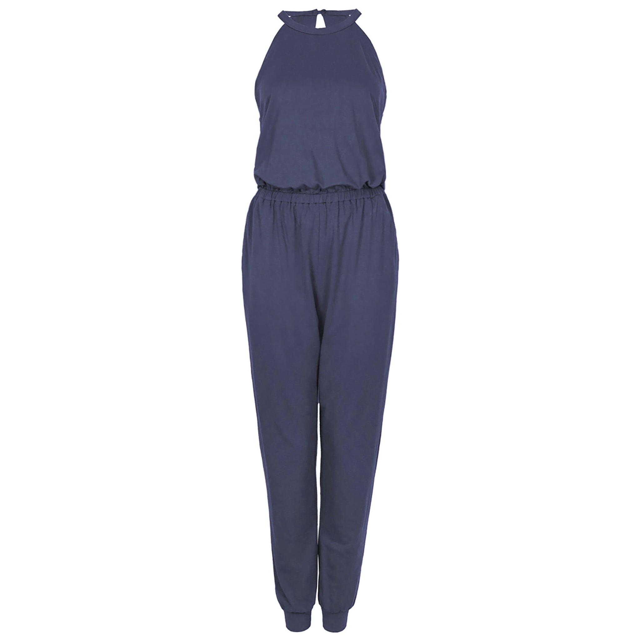 Yoga-Jumpsuit Paris - Tencel nightblue - YOGISHOP