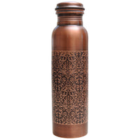 Kupferflasche dark vintage, 0,9 l - YOGISHOP