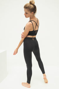 Yoga-Leggings Ganga 7/8 - warrior anthracite - YOGISHOP
