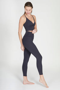 Yoga-Leggings Love - anthracite - YOGISHOP