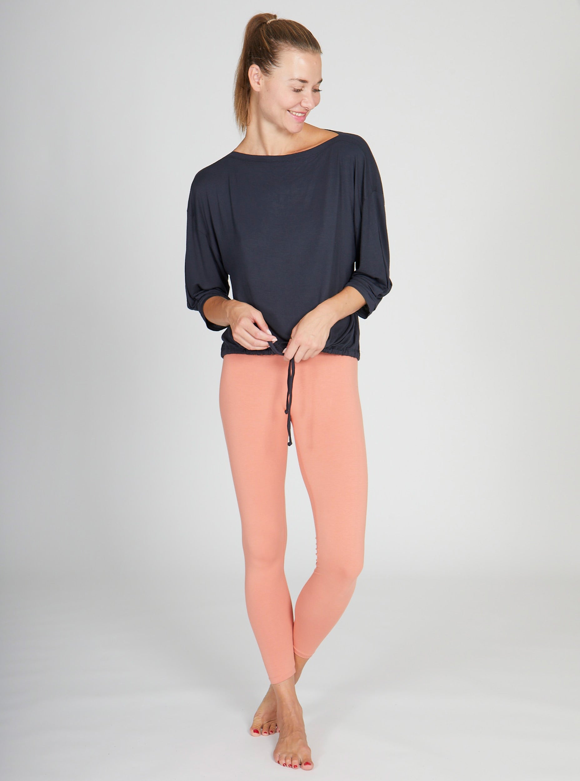 Yoga-Leggings Love - rose - YOGISHOP