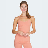 Yoga-Tank Love - rose - YOGISHOP