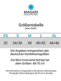 Yogahose Naomi - Blue Grey, aus Naturmaterial - YOGISHOP