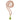 Mala-Kette "Vintage" - Holz Braun, Quaste Pistazie, Perle Gold - YOGISHOP