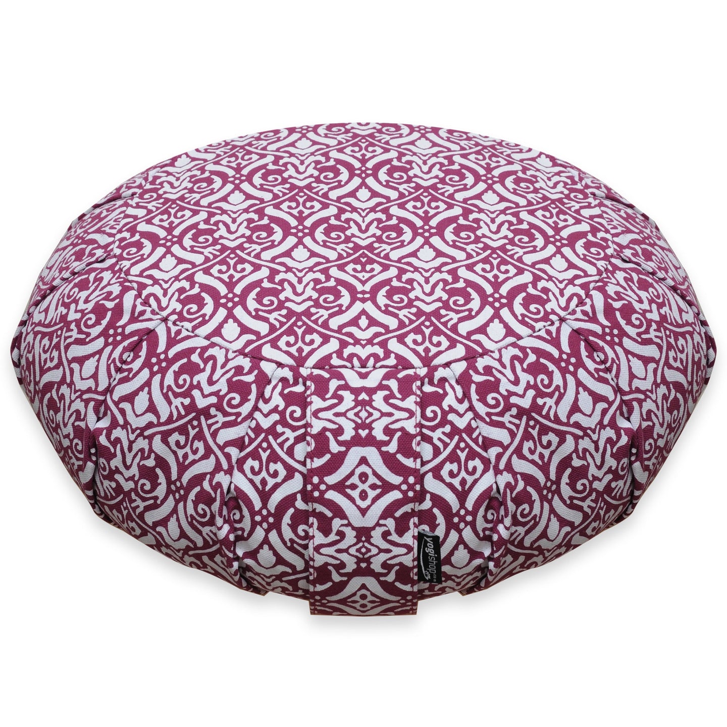 Meditationskissen rund pleated - vintage - cotton - YOGISHOP