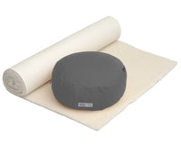 Yoga-Set Comfort Edition - Meditation natur 75 x 180 cm - YOGISHOP