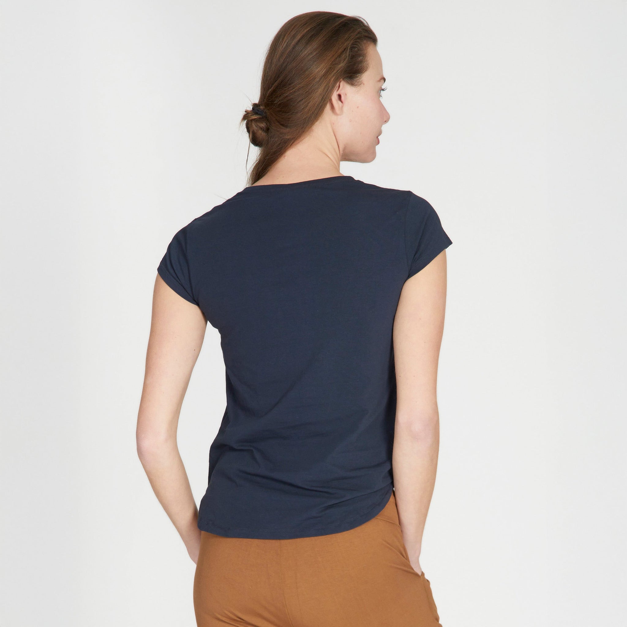 Yoga-Tee Perfect - anthracite - YOGISHOP