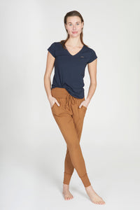 Yoga-Tee Perfect - anthracite - YOGISHOP