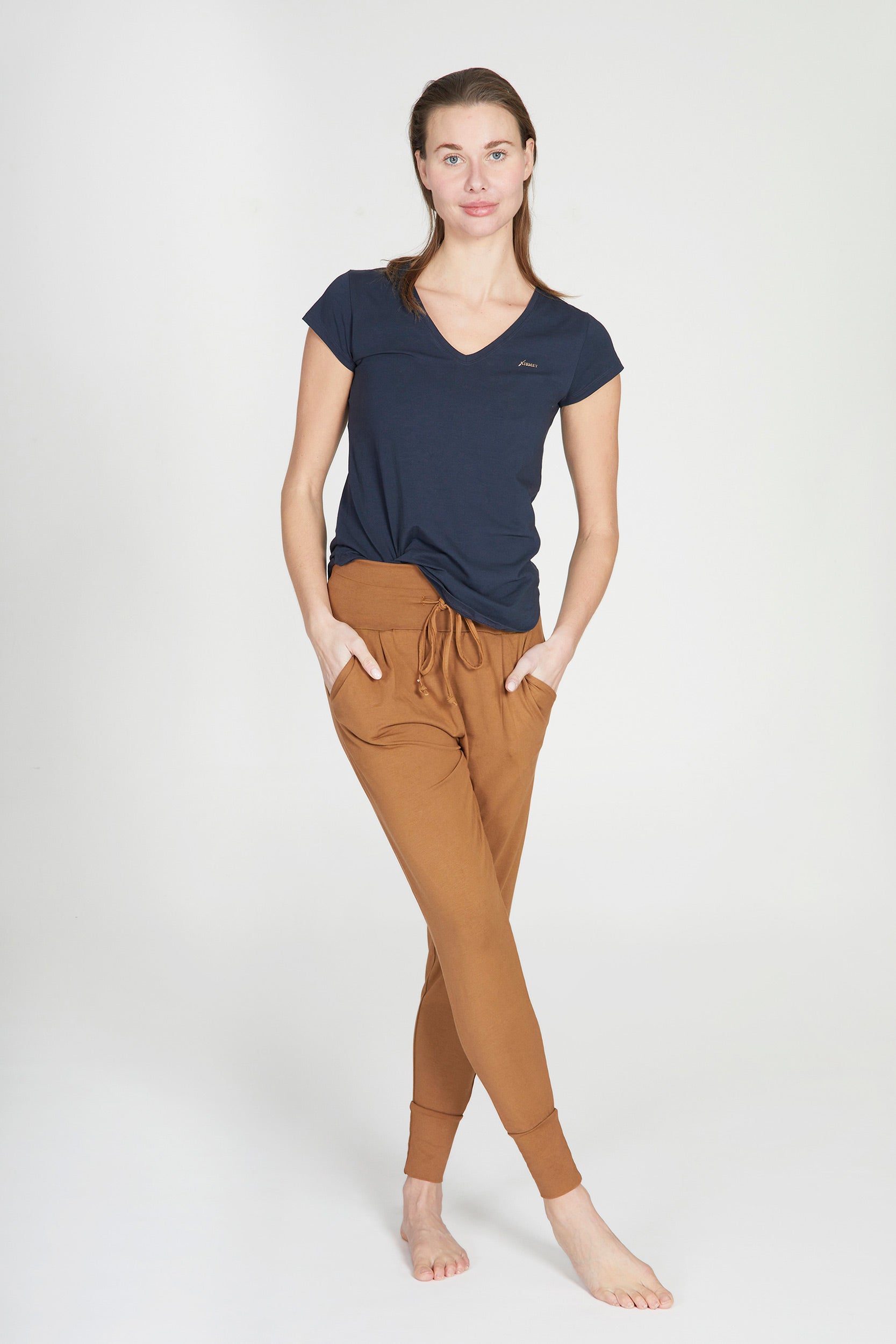 Yoga-Tee Perfect - anthracite - YOGISHOP