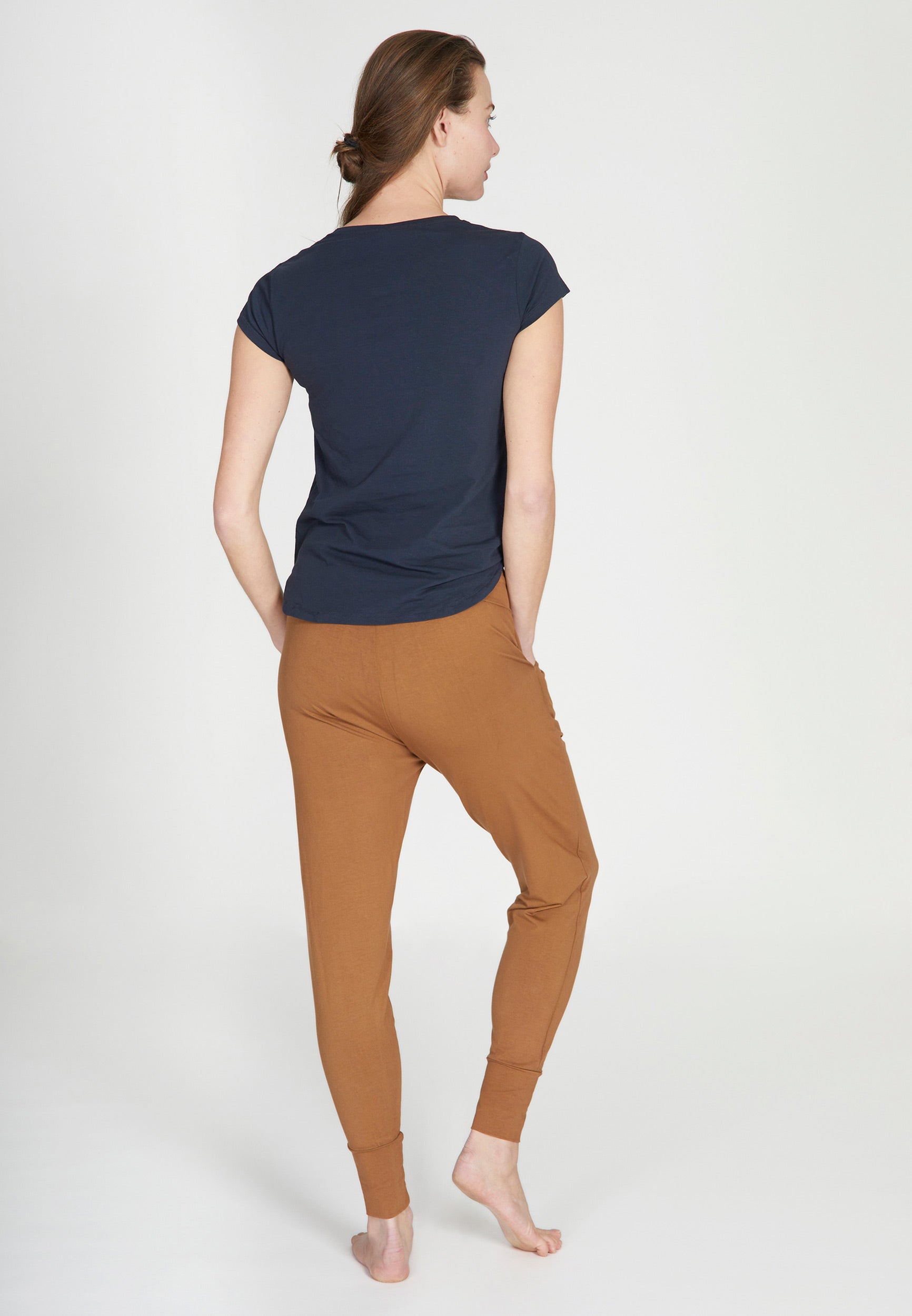 Yoga-Tee Perfect - anthracite - YOGISHOP