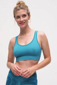 Yoga-Bra Rami - turquoise - YOGISHOP