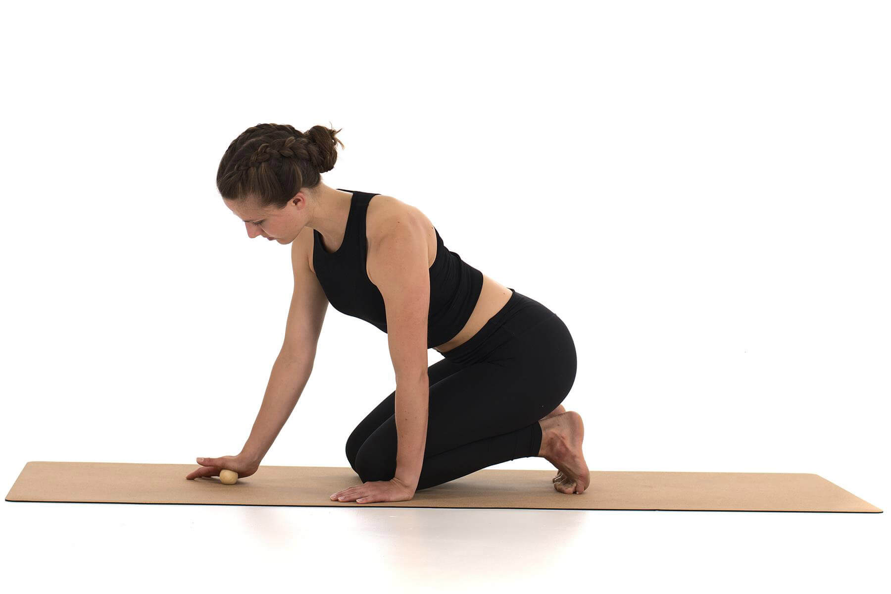 rollholz Faszienkugel - Massage-Kugel aus Erle - YOGISHOP