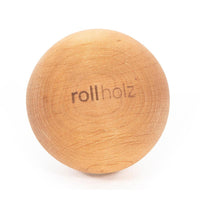rollholz Faszienkugel - Massage-Kugel aus Erle - YOGISHOP
