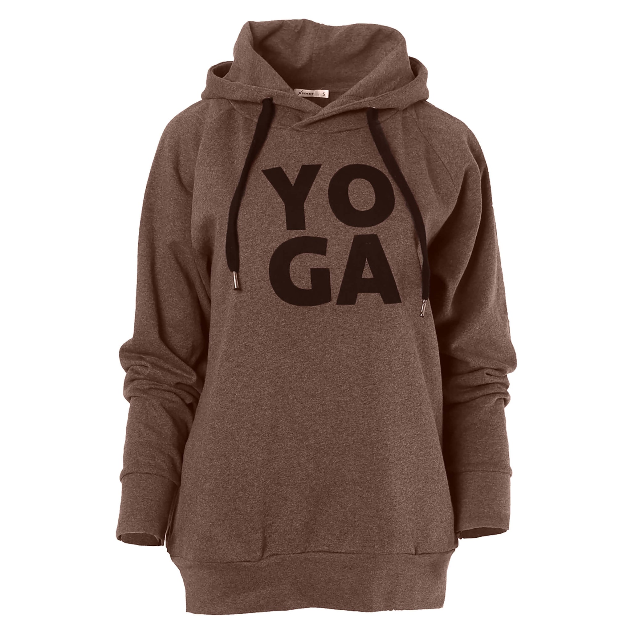 Yoga-Hoodie Rudra - hazel marl - YOGISHOP