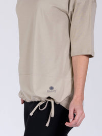 Yoga-Shirt Sara - taupe - YOGISHOP