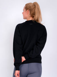 Sweater Bella - Black mit Love Peace Yoga - YOGISHOP