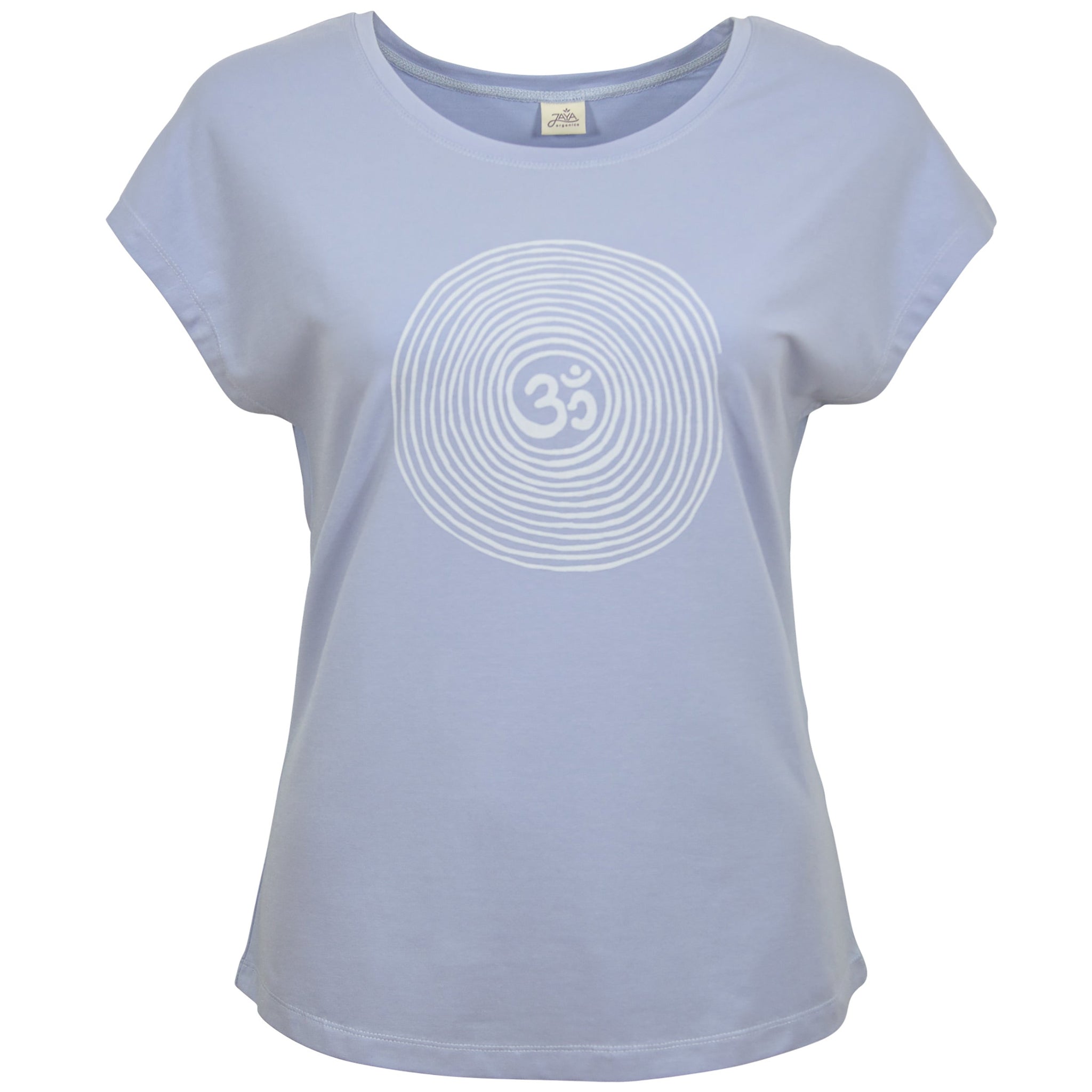 T-shirt Om tencel - bleu ciel