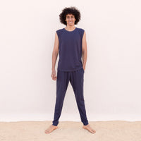 Yoga-Pants Johnny - Tencel nightblue - YOGISHOP