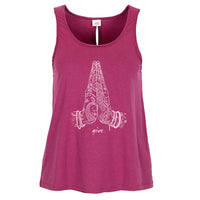 Yoga-Top Alaska Give - berry - YOGISHOP