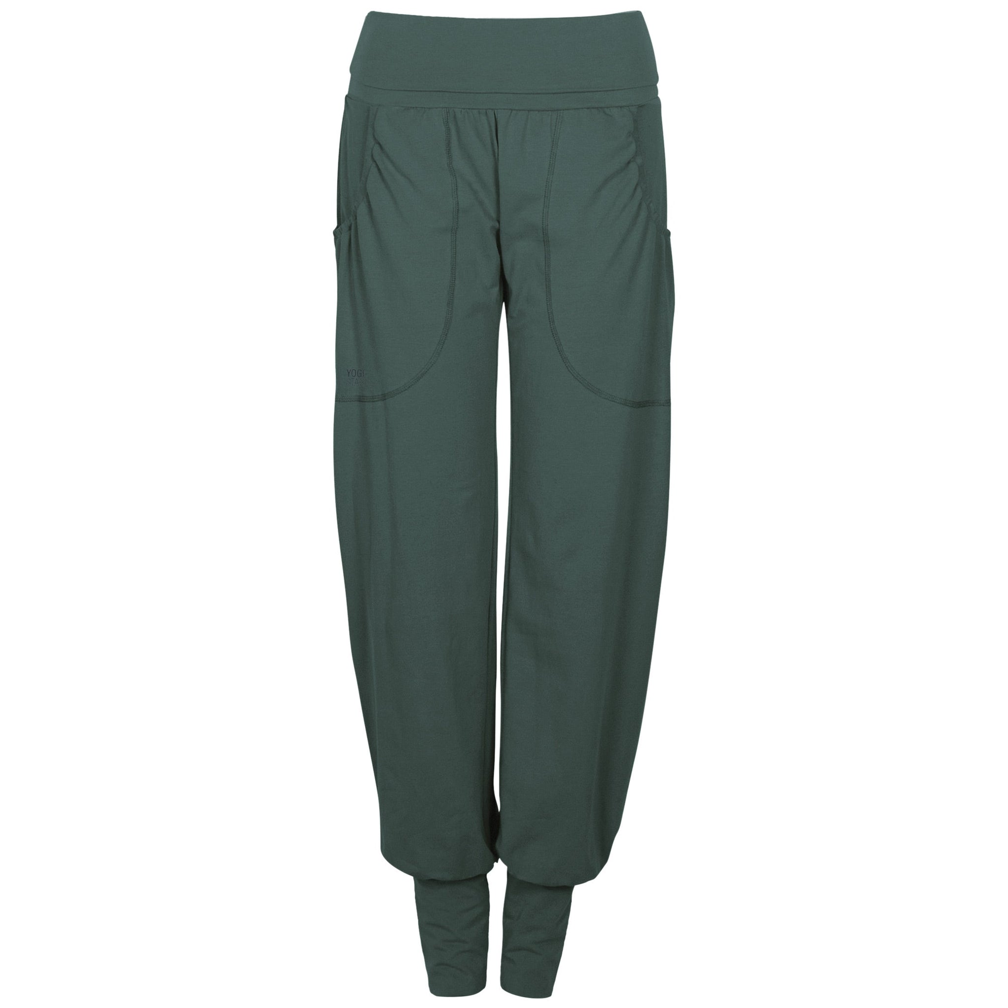 Yoga-Harempants "rheia" - pine green - YOGISHOP