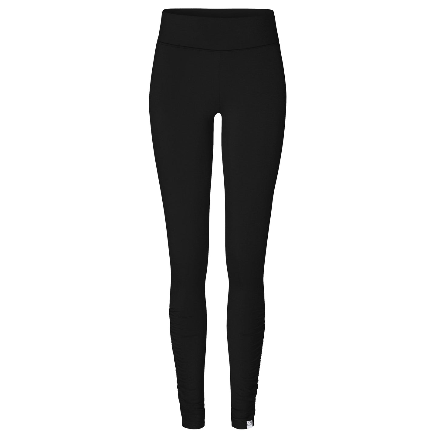 Yoga-Leggings rolldown "ala" - black - YOGISHOP