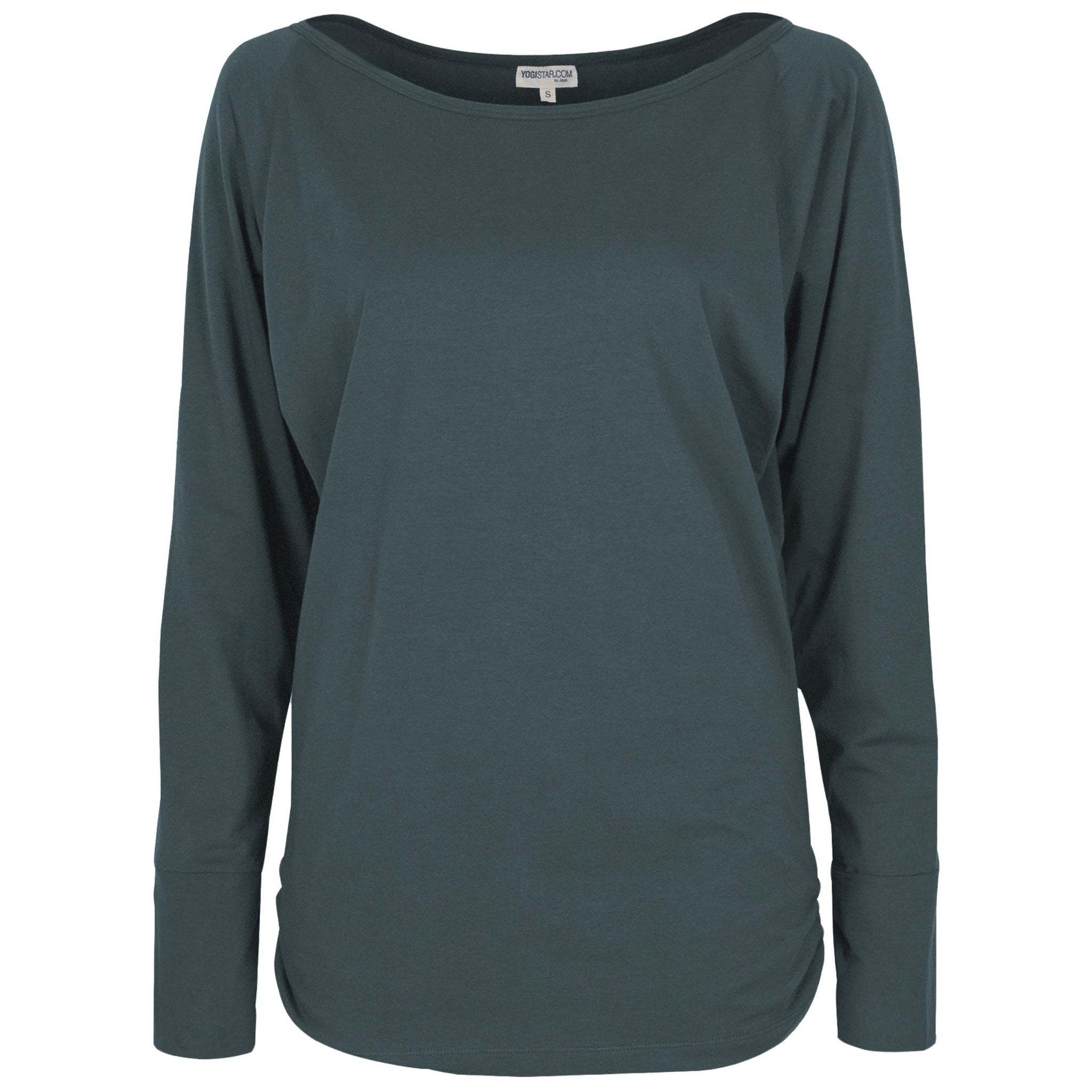 Yoga-Longsleeve "rheia" - pine green - YOGISHOP