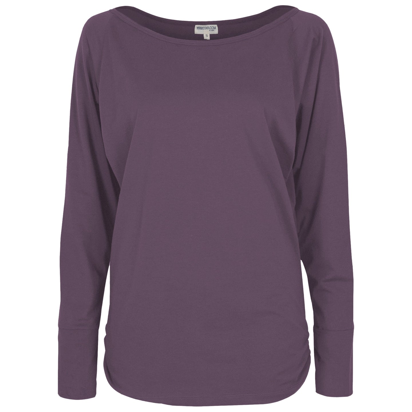 Yoga-Longsleeve "rheia" - velvet plum - YOGISHOP