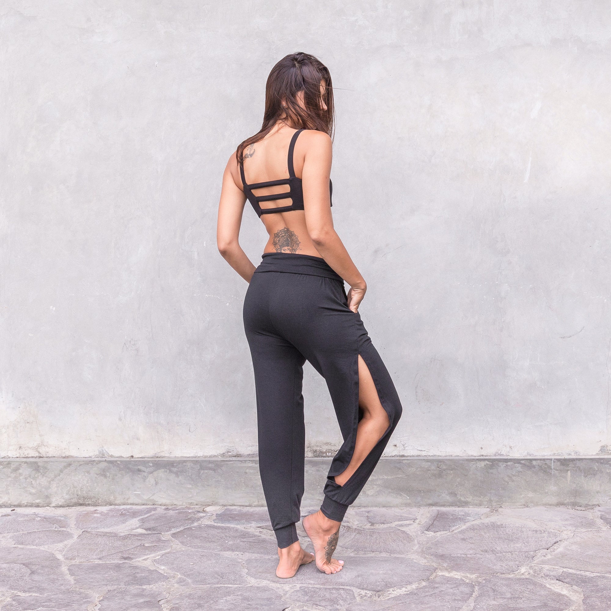 Yoga-Pants "Shivani" - black - YOGISHOP