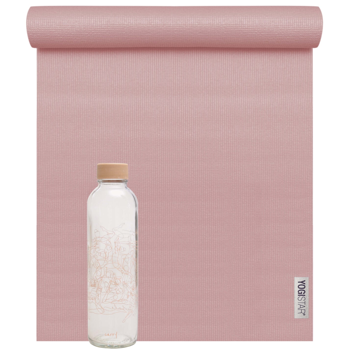 Yoga-Set Carry-Bottle - velvet rose - YOGISHOP