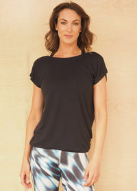 Yoga-Top Surya - anthracite - YOGISHOP