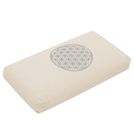 Yogakissen - klein - Blume des Lebens - mit Bio Dinkelspelz-Füllung - YOGISHOP