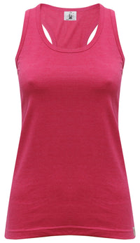 Yoga-Racerback-Top "uni" - bright rose - YOGISHOP
