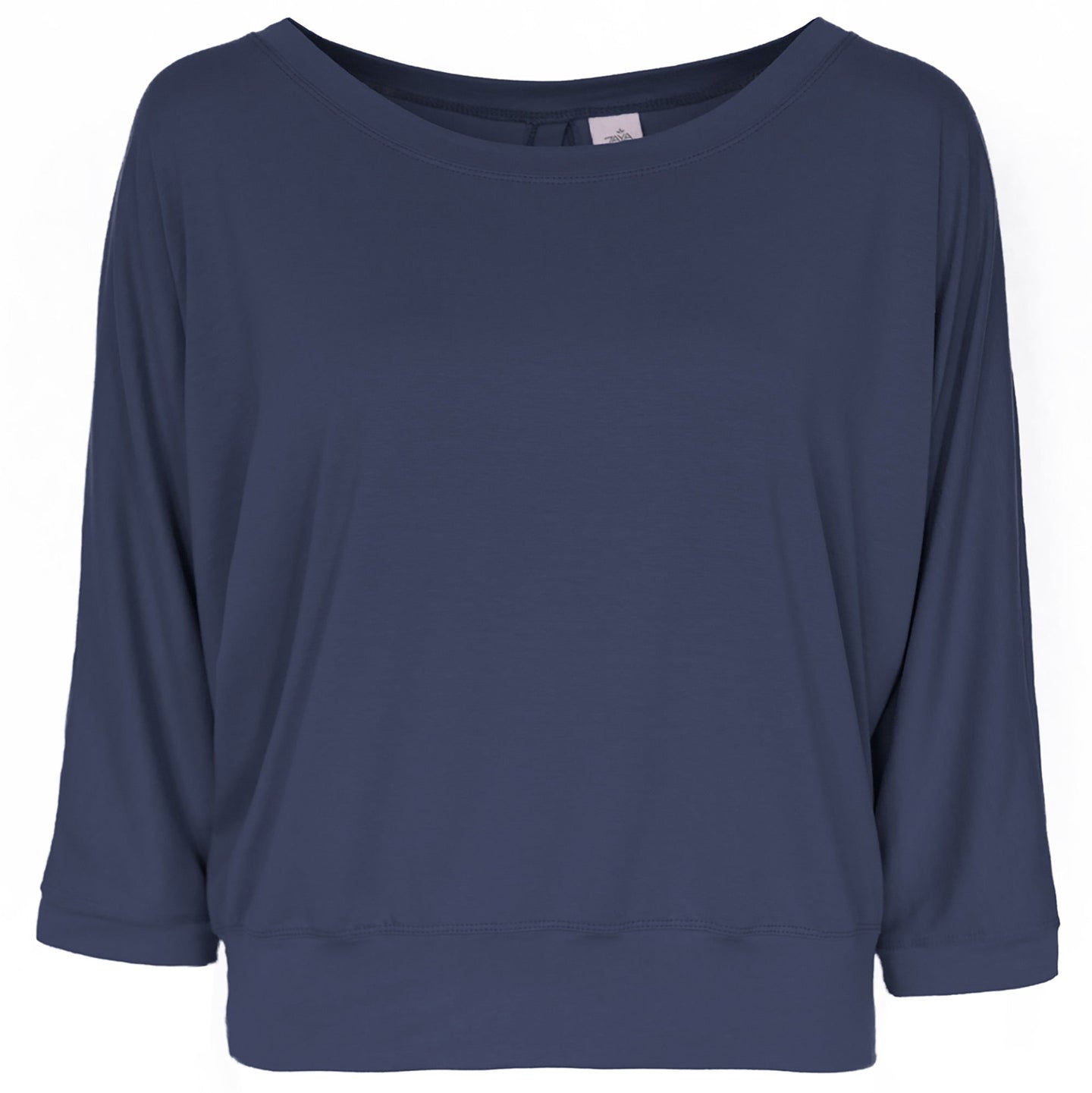 Yoga-Shirt 3/4 Frida nachtblauw - One size