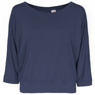 Yoga-Shirt 3/4 Frida nightblue - Onesize - YOGISHOP