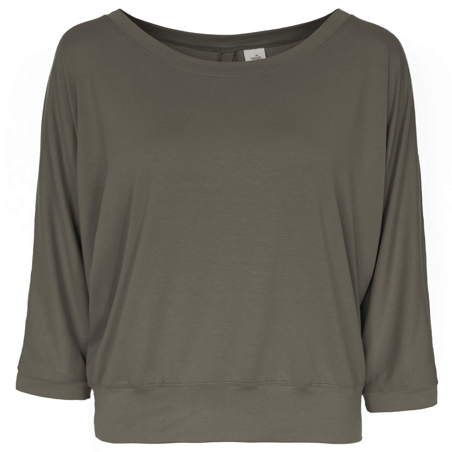 Yoga-Shirt 3/4 Frida olive - Onesize